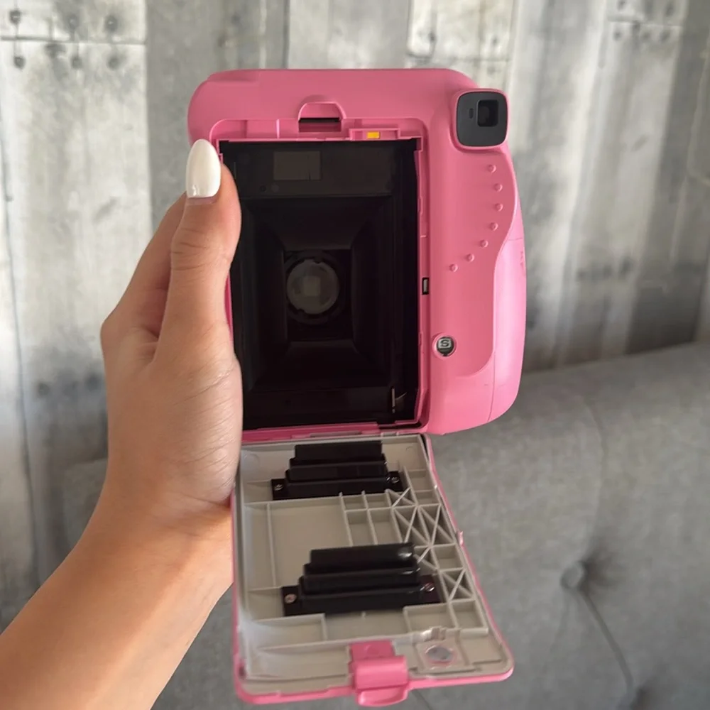 Fujifilm instant camera + case/bag